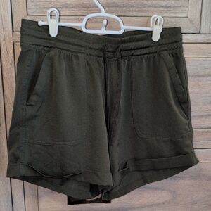 Women's Olive Green Shorts